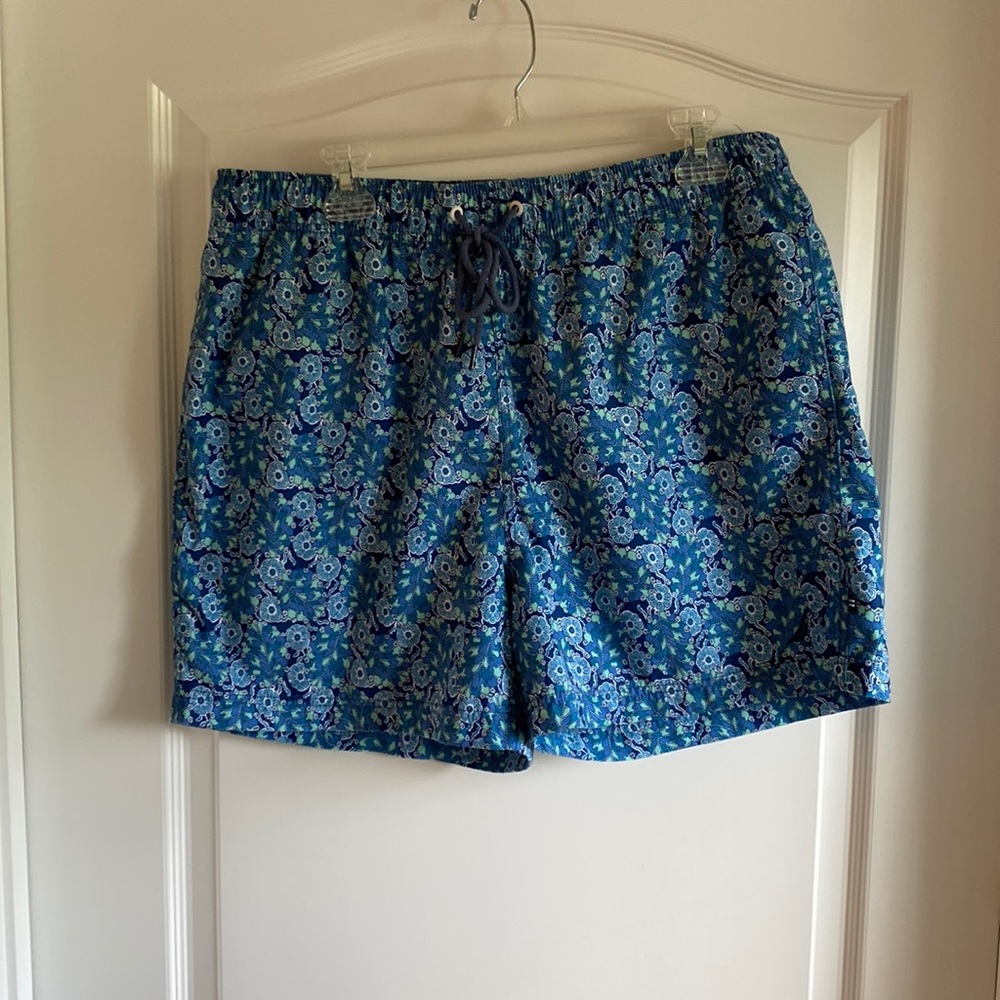 Nautica 6.5in inseam mens swim trunks